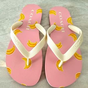 Coach Flip Flops